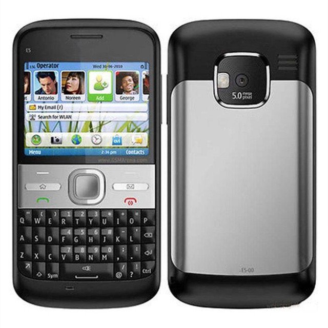 Cheap QWERTY Full Keyboard WIFI Original Bar Classic Unlocked Mobile Cell Phone E5 For Nokia By Post